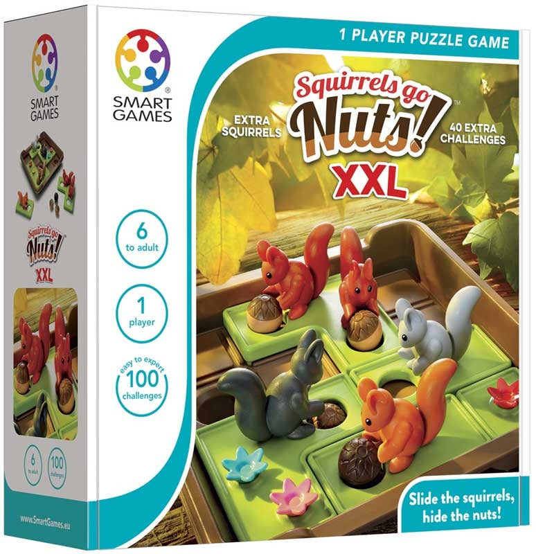 Igra Smart Games XXL, Veveričke nabirajo želod!