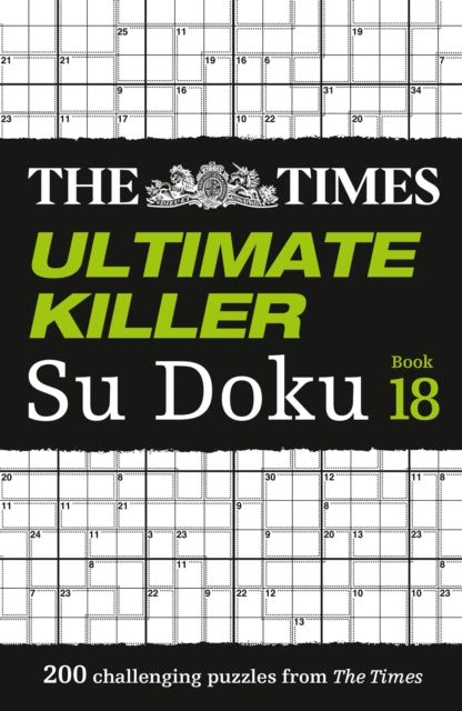 Times Ultimate Killer Su Doku Book 18