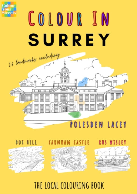 Surrey Colouring Book (A4)