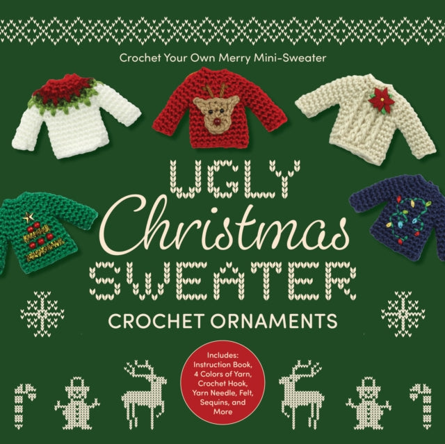 Ugly Christmas Sweater Crochet Ornaments