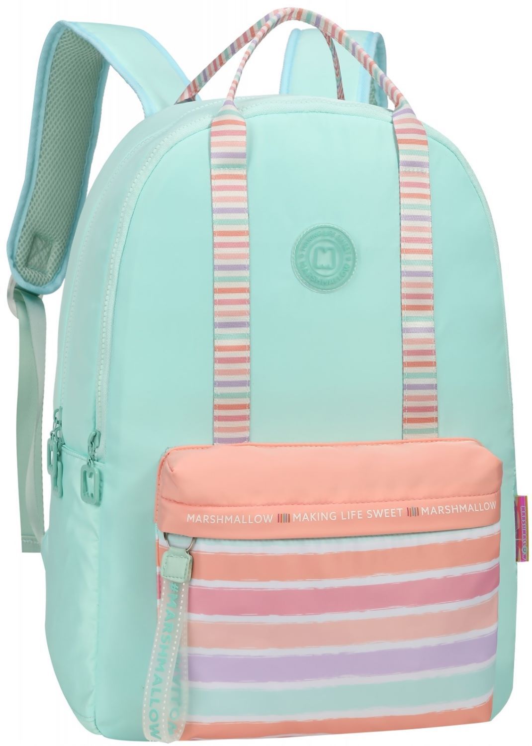 NAHRBTNIK DKT 64477 MARSH. STRIPES MINT (23)