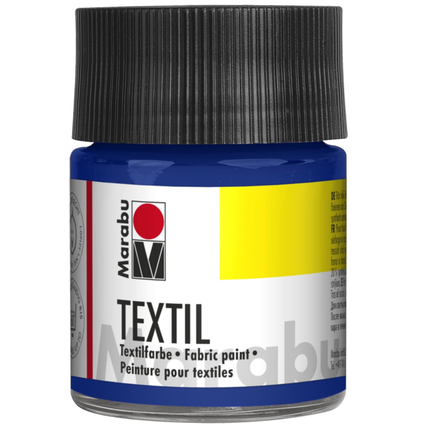 Barva za tekstil Marabu, temno modra 053, 50 ml