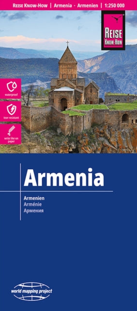 Armenia Map 1:250,000 scale