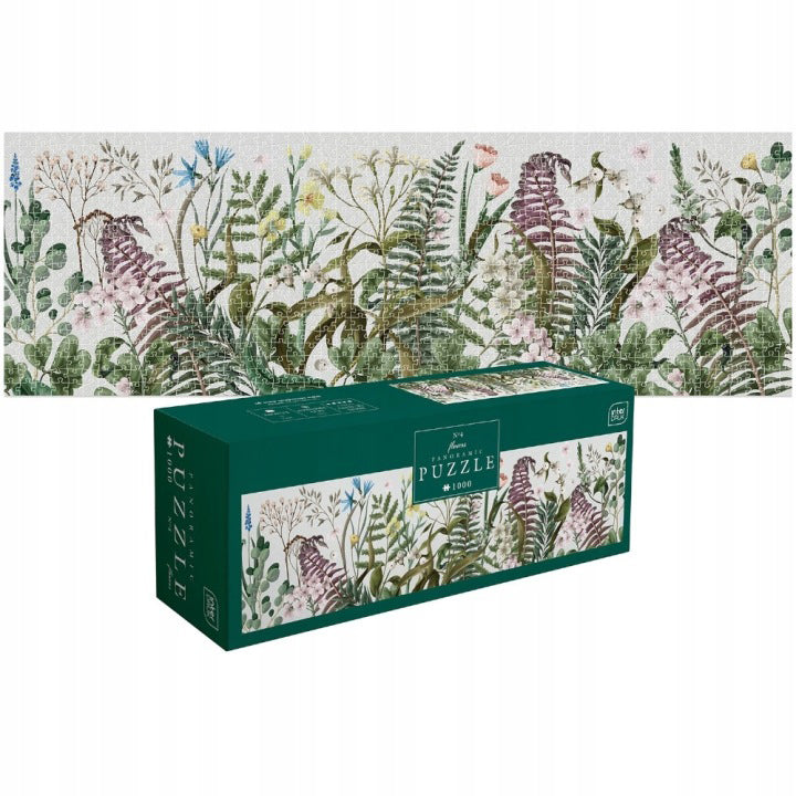 Puzzle Panoramic Flowers 4, 1000 kosov