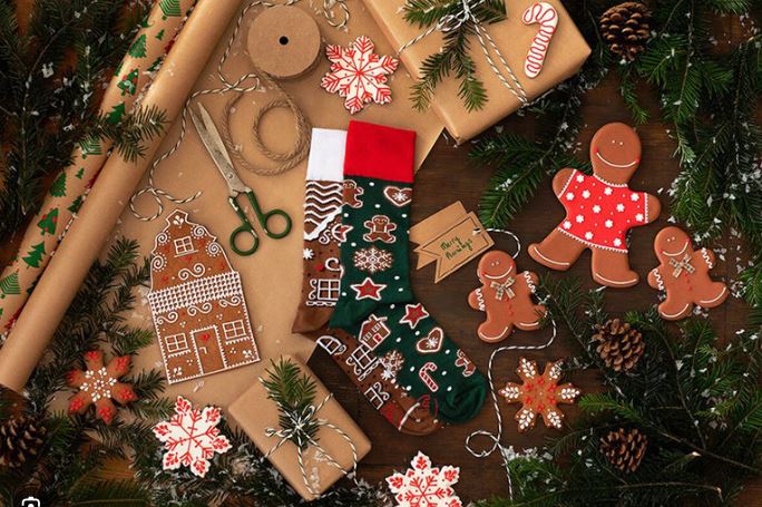 Nogavice Gingerbread Man, št. 35-38