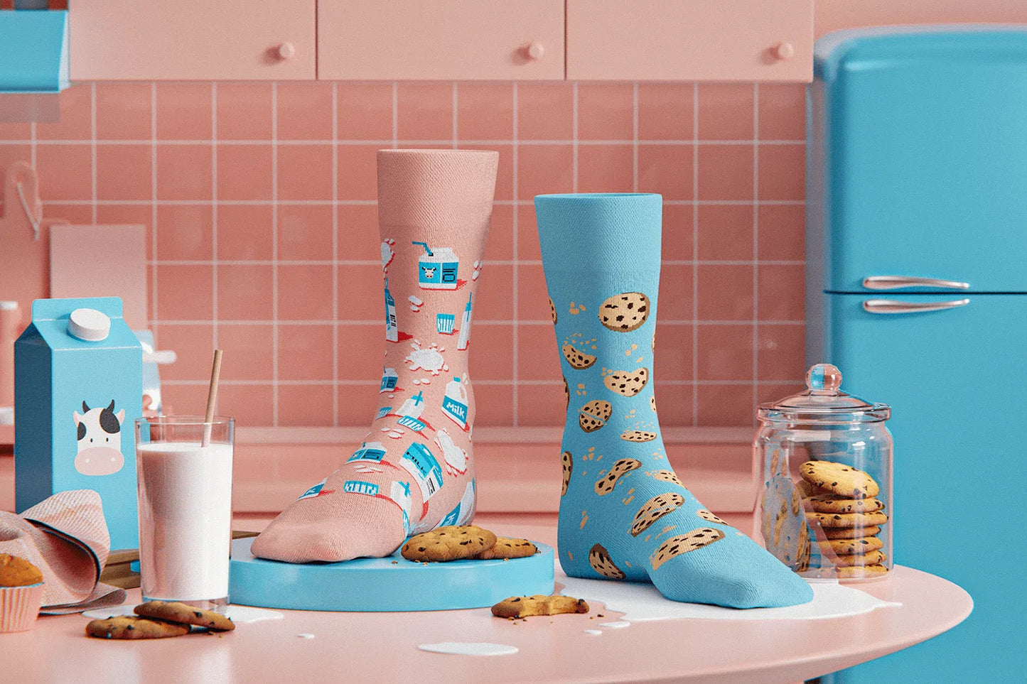 Nogavice Milk & Cookies, št. 39-42