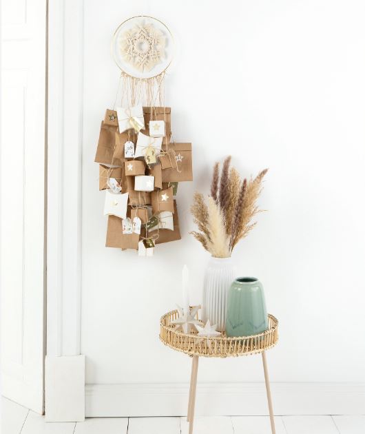 Set za ustvarjanje - Adventni koledar, Makrame