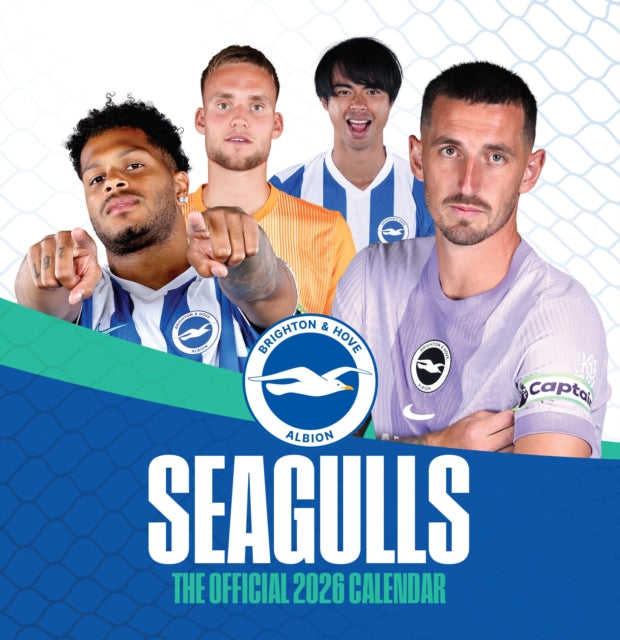 Official Seagulls Desk Calendar 2026