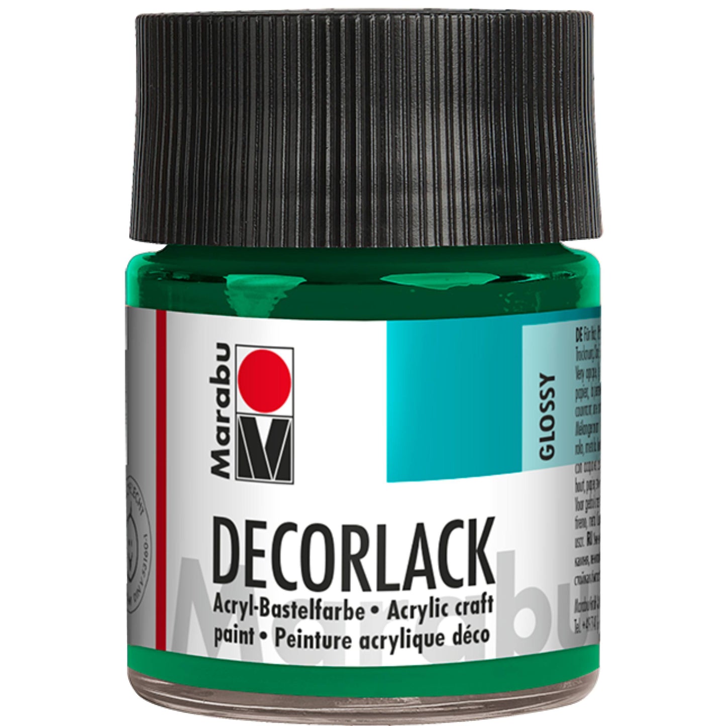 Barva Marabu Decorlack Acryl, zelena 067, 50 ml