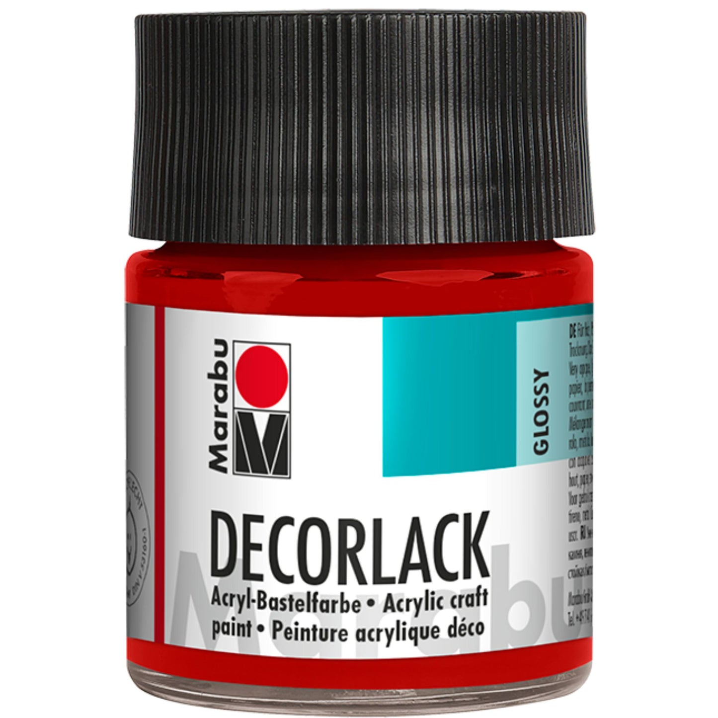 Barva Marabu Decorlack Acryl, češnjevo rdeča 031, 50 ml