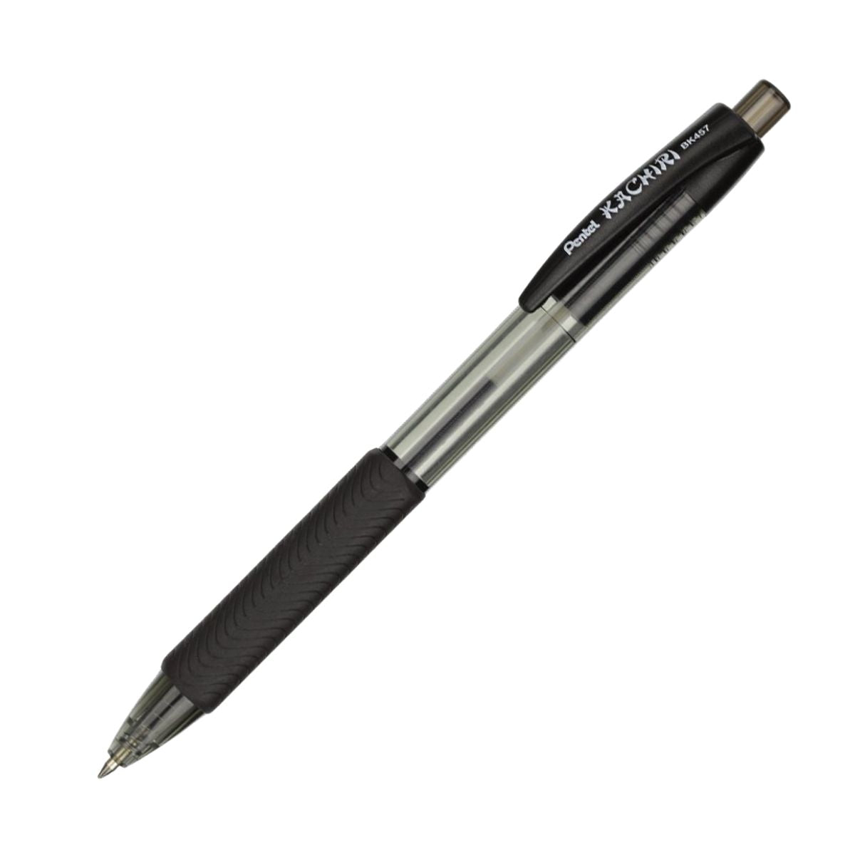 Kemični svinčnik Pentel BK457 Kachiri, črn