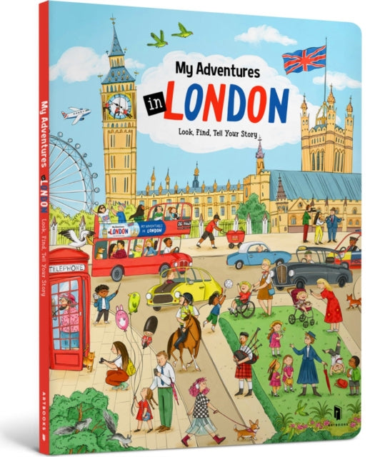 MY ADVENTURES IN LONDON. LOOK, FIND, TELL YOUR STORY
