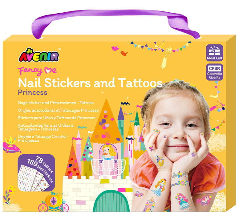 Nalepke za nohte Avenir, princeske