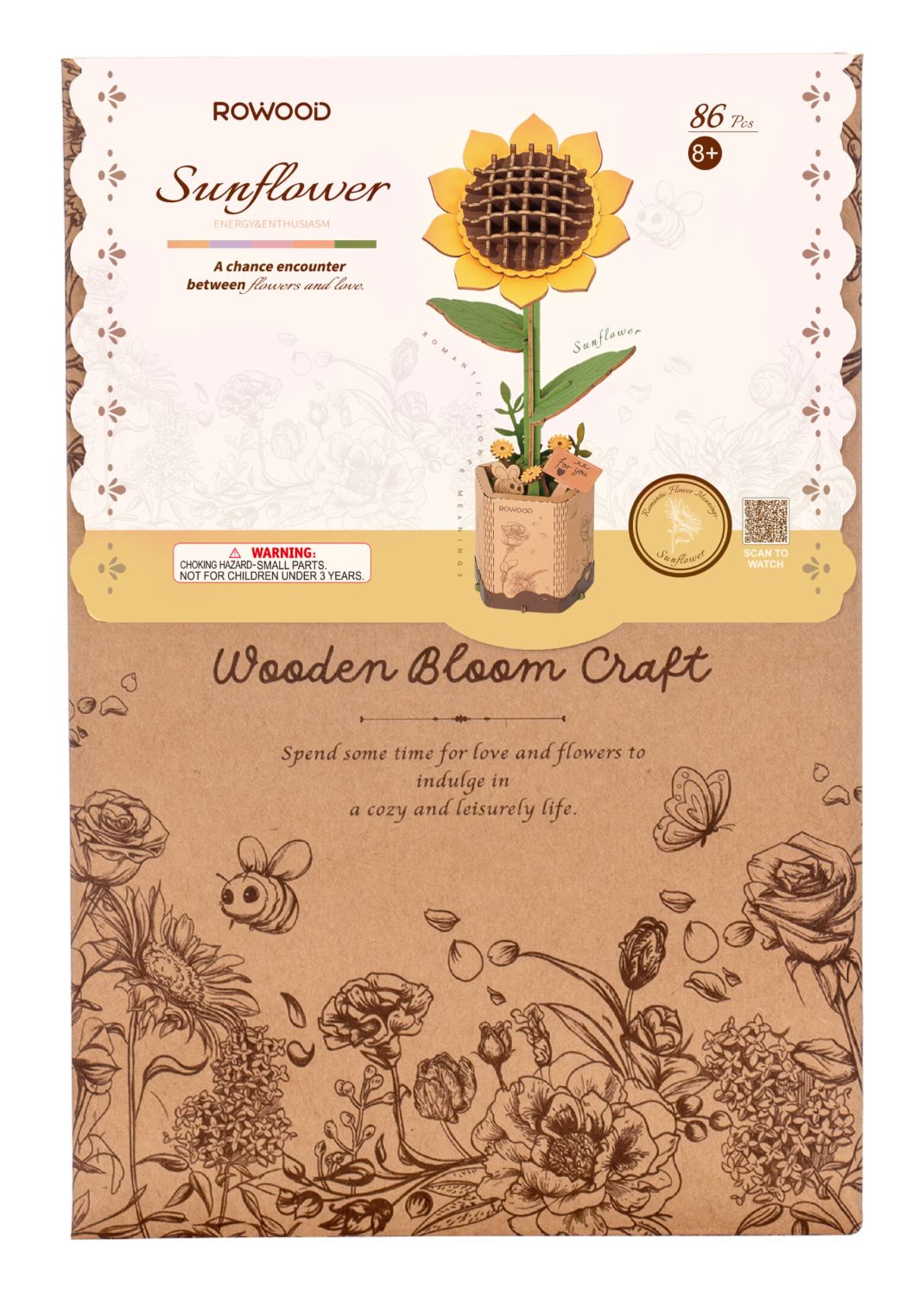 3D sestavljanka Sunflower