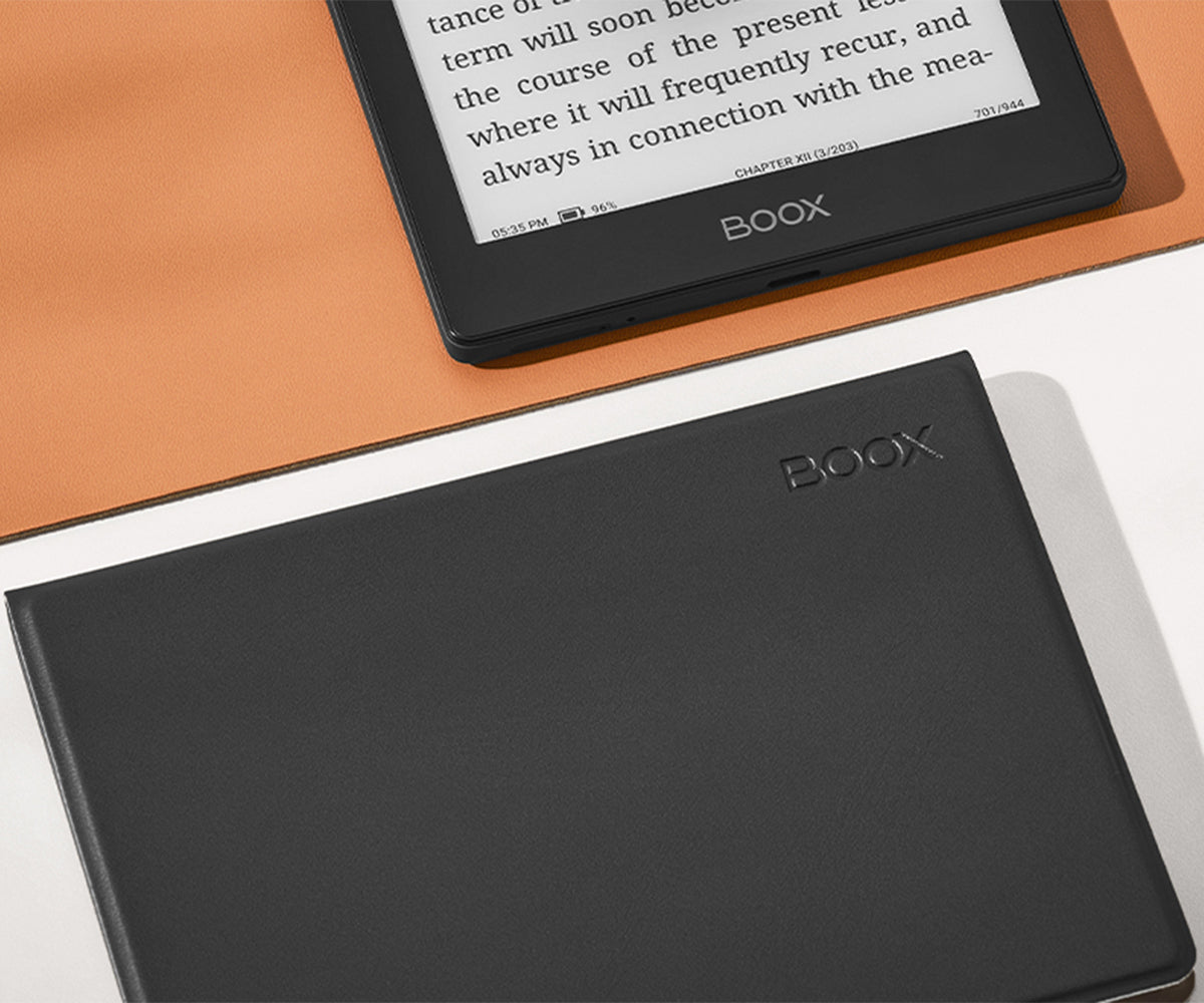 Magnetni preklopni ovitek za e-bralnik BOOX Go 6, črn