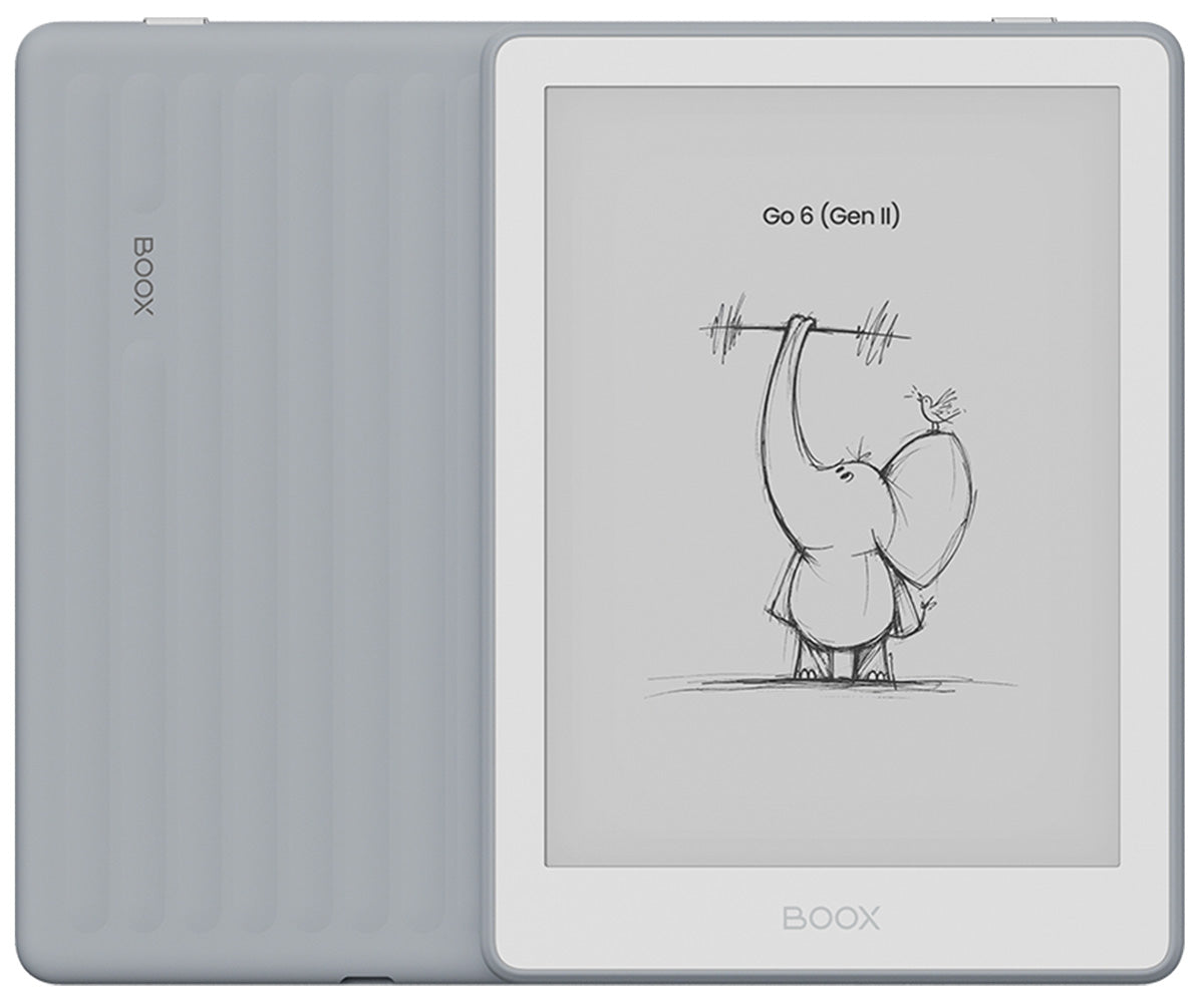 E-bralnik BOOX Go 6 Gen II, siv (Stone)