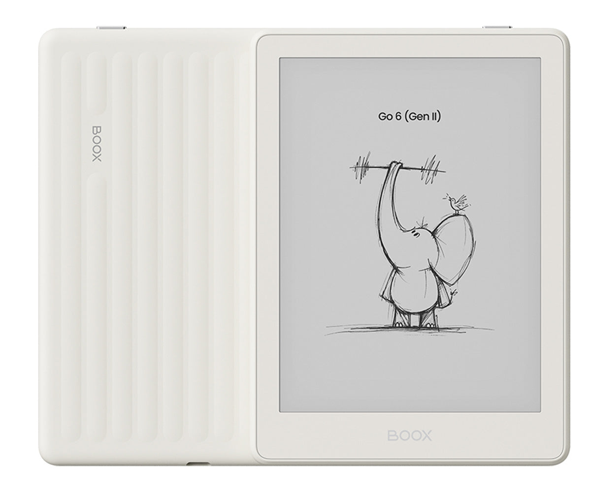 E-bralnik BOOX Go 6 Gen II, bel (Shell)