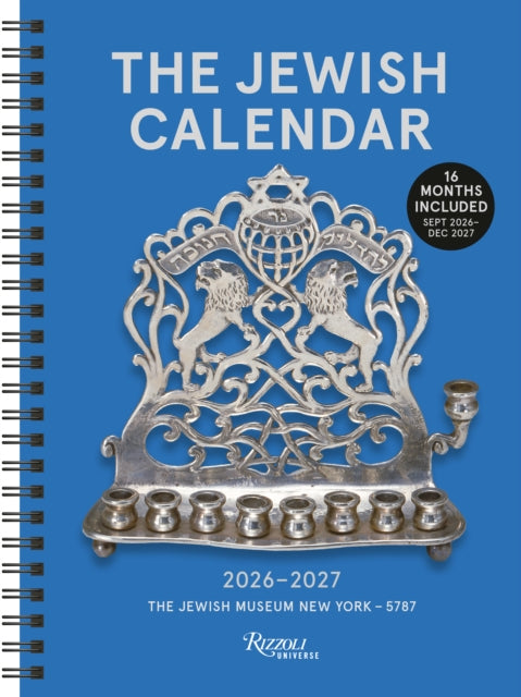 Jewish Calendar 2026–2027 (5787) 16-Month Planner