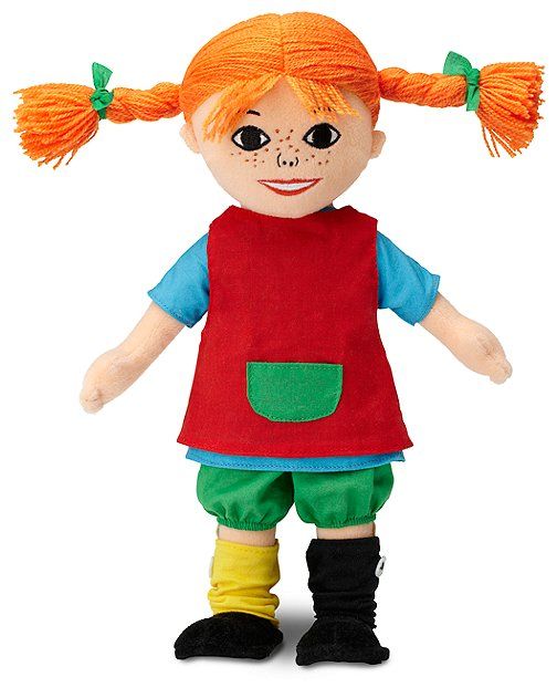 Plišasta igrača Pika Nogavička, 18 cm