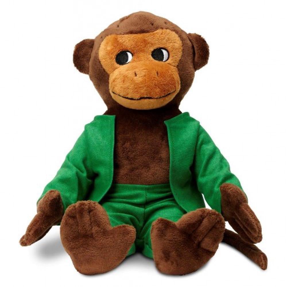 Plišasta igrača Pika Nogavička, opica, 23 cm