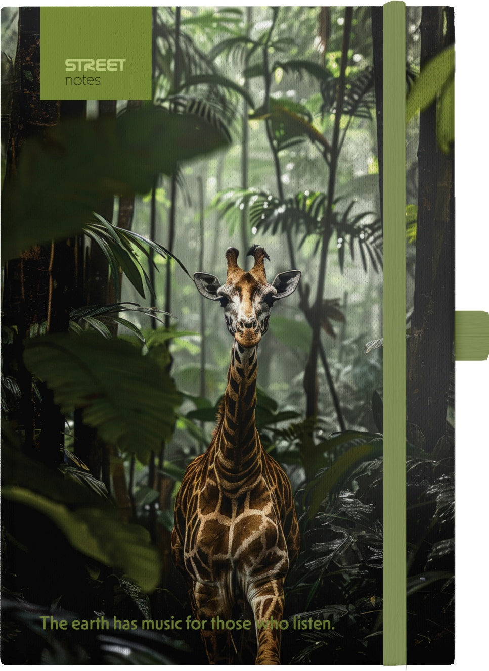 Blok z elastiko A5 Street, Giraffe