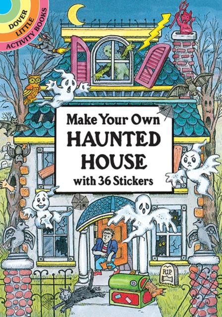 Make Your Own Haunted House with 36 Stickers