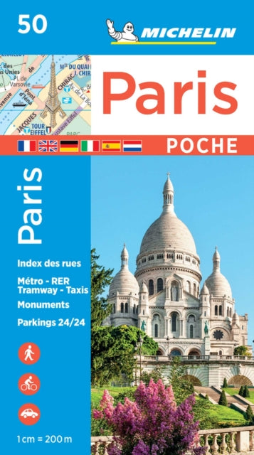 Paris Pocket - Michelin City Plan 50