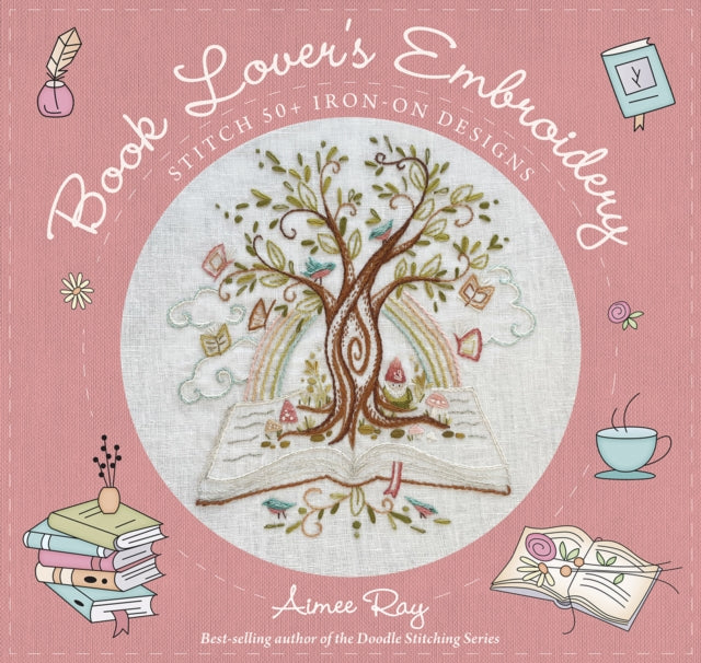 Book Lover's Embroidery