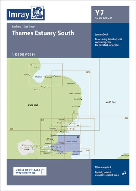 Imray Chart Y7
