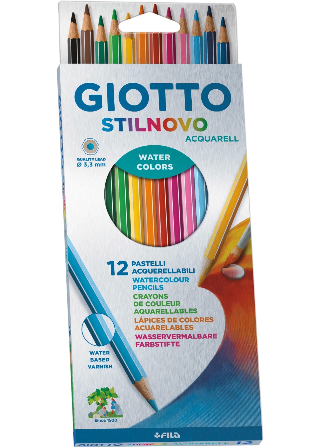 Barvice Giotto 255700 Stilnovo akvarel 12/1