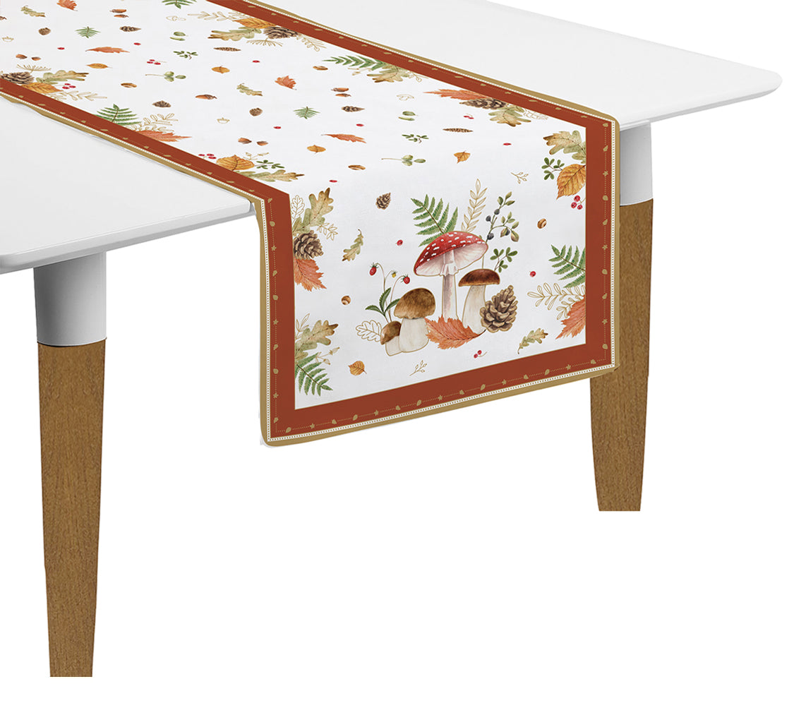 Set 2 namiznih prtov Autumn Breeze, 45x140 cm