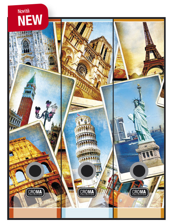 Set 3 rinčnih map A4 Croma 3/1, Potovanja