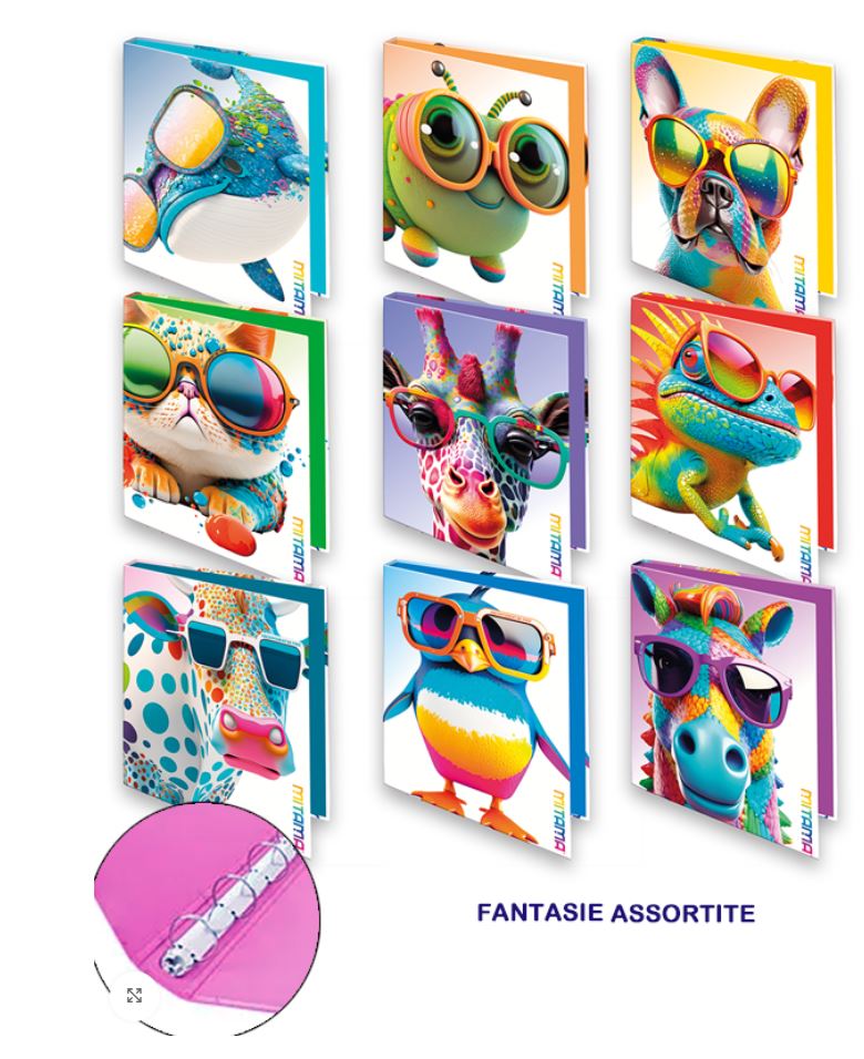 Mapa A4 MITAMA, Animals