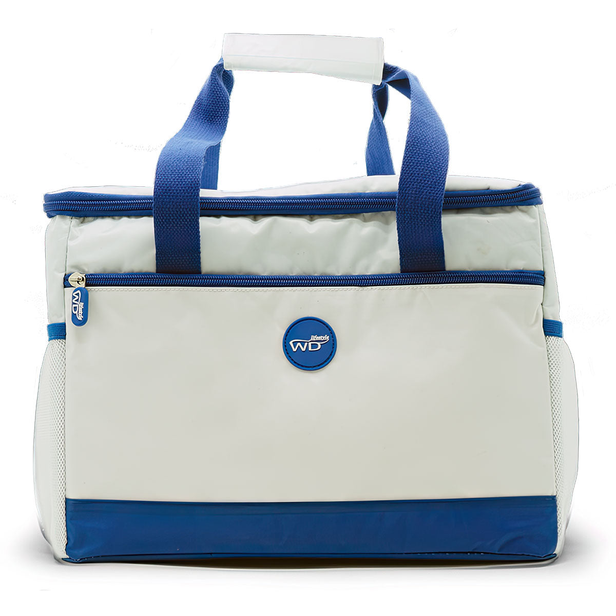 Hladilna torba, 25 L, oranžna, belo-modra