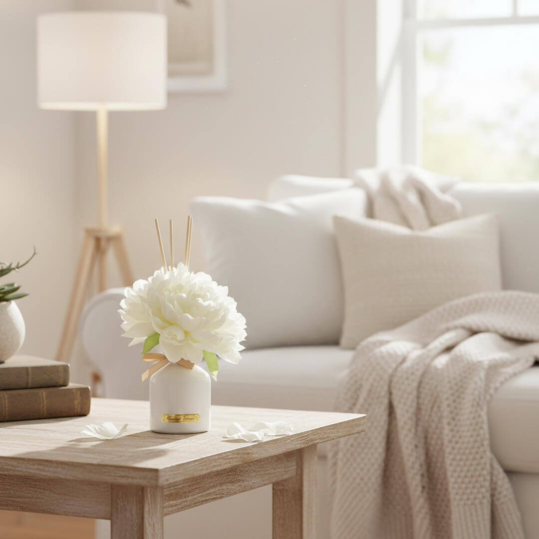 Difuzor PURA, bel, 120 ml