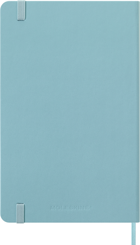 Planer Moleskine 2025/2026, 18-mesečni, large, tedenski, trde platnice, svetlo moder