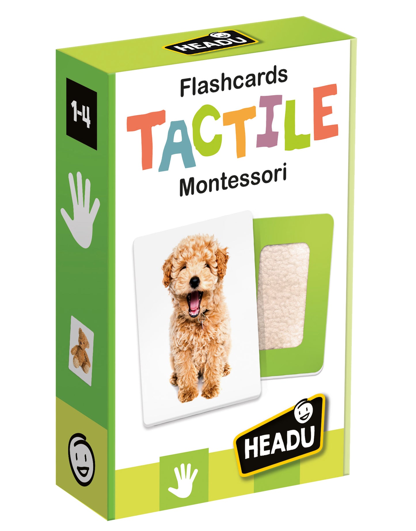 Igra HEADU Montessori, Kartice dotika