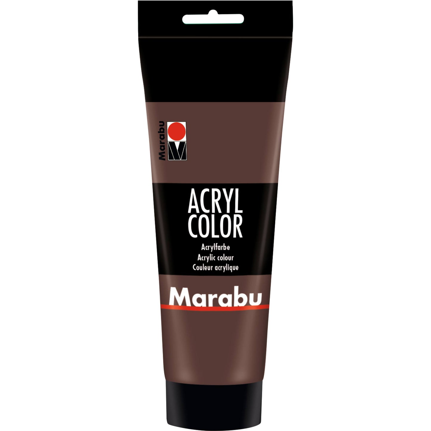 Akrilna barva Marabu, srednje rjava 040, 225 ml