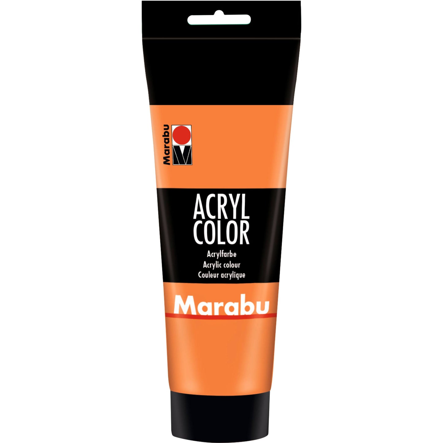 Akrilna barva Marabu, oranžna 013, 225 ml