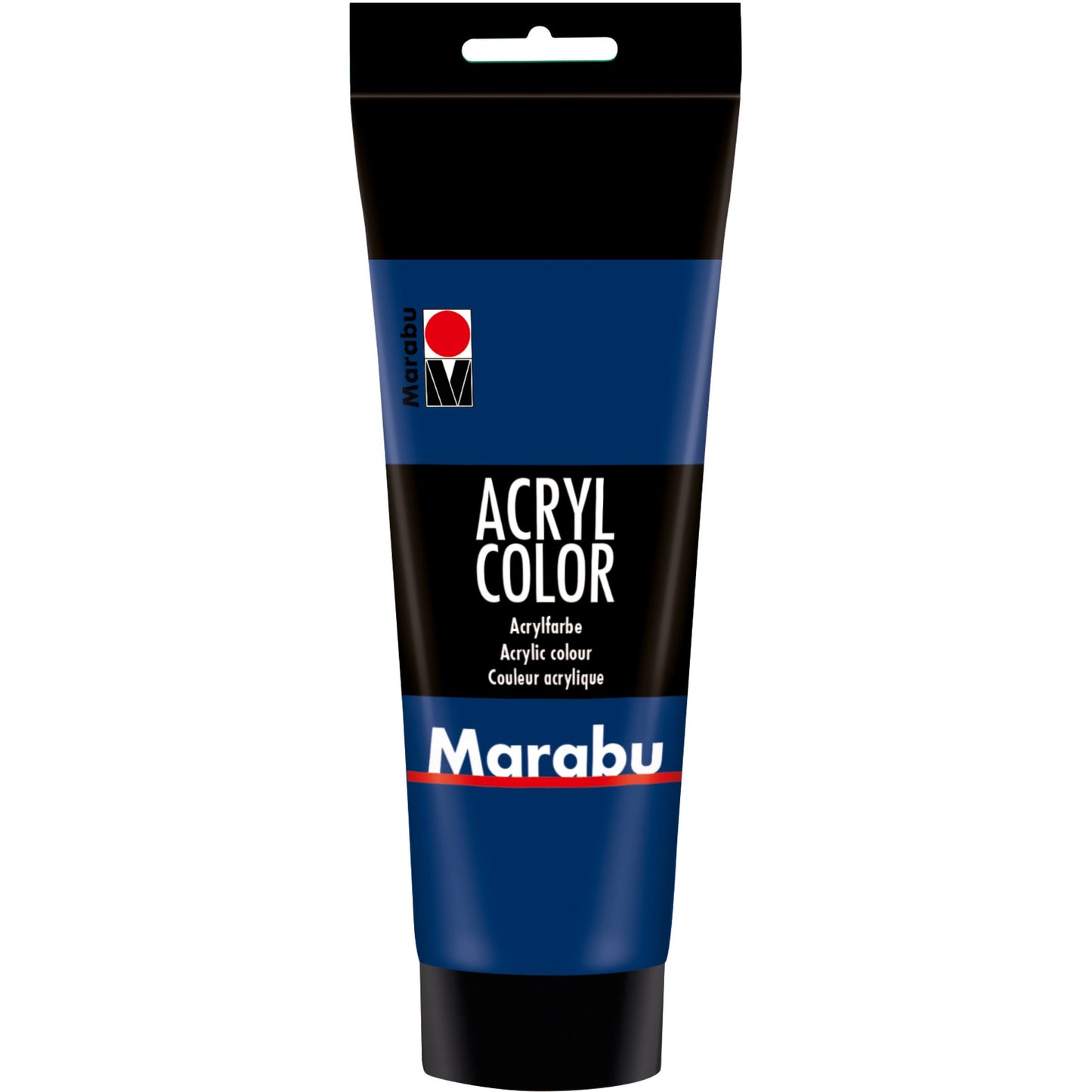 Akrilna barva Marabu, temno modra 053, 225 ml