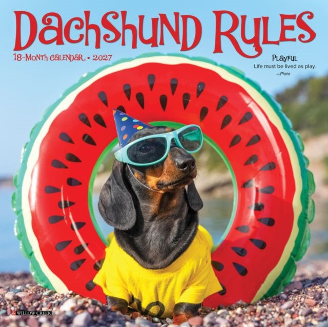 Dachshund Rules 2027 Mini