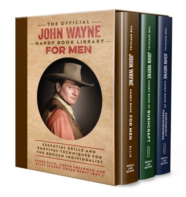 Official John Wayne Handy Book Library for Men (Boxed Set)