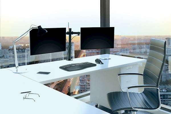 Nosilec za monitor Kensington SmartFit Ergo, dvojni
