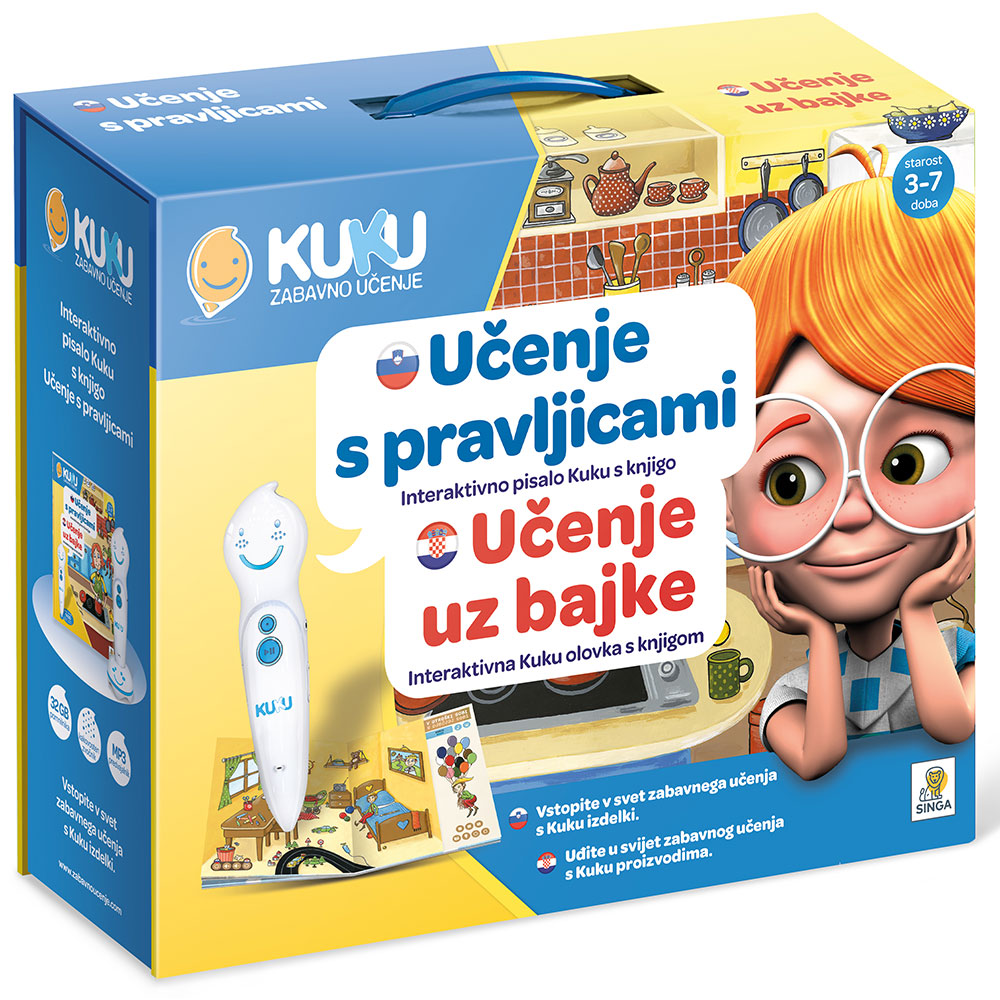 INTERAKTIVNO PISALO KUKU S KNJIGO - UČENJE S PRAVL