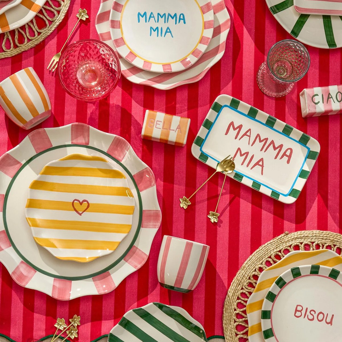 Vilice, set 4, Edelman, roža