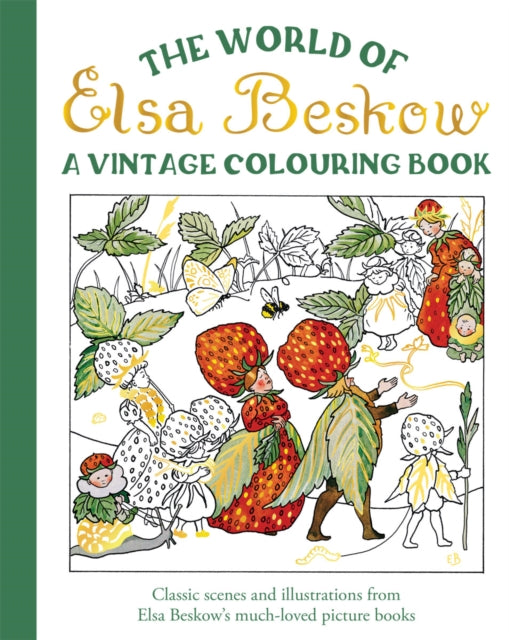 World of Elsa Beskow: A Vintage Colouring Book
