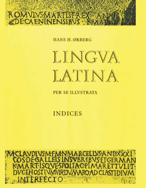 Lingua Latina - Indices