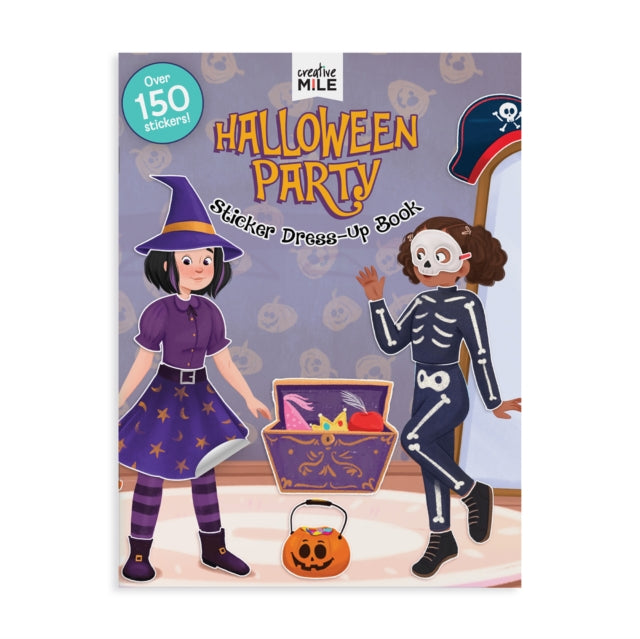 Halloween Party Sticker Dress Up Book