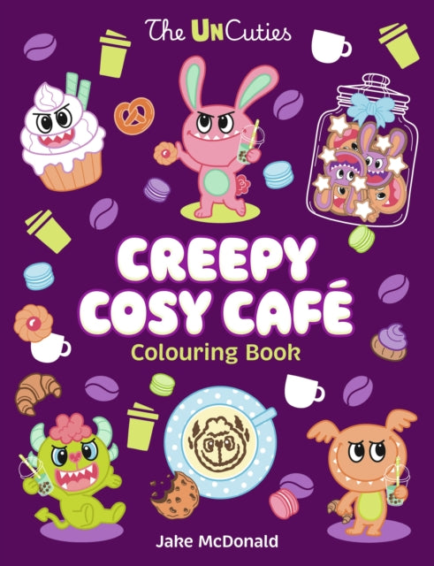 UnCuties Creepy Cosy Cafe Colouring Book