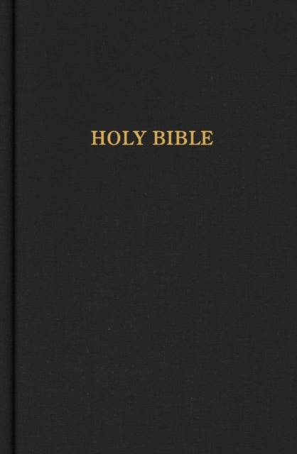 KJV Study Bible, Personal Size Edition, Black Cloth over Board